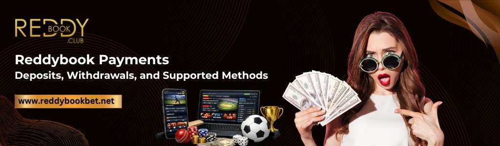 Reddybook Payments Deposits, Withdrawals, and Supported Methods